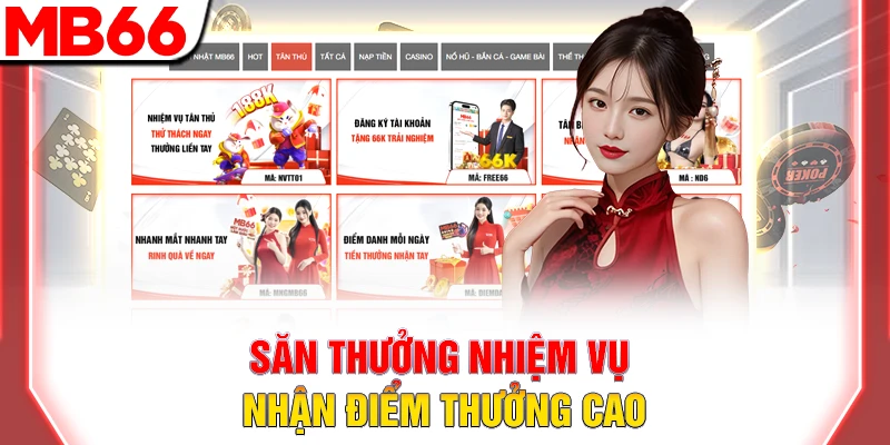 Trang Chủ 46 Săn thưởng nhiệm vụ nhận điểm thưởng cao
